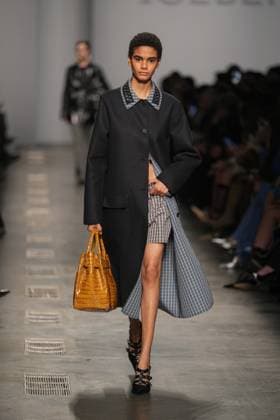 Milan, Milan Women s Fashion Week: Fall Winter 2025 26 - Women s Fashion, Fall Winter 2025 26 - Iceberg fashion show - catwalk in the photo: Model  Copyright: xRiccardoxGIordanox xipa-agency.netx xRiccardoxGIordanox IPA_Agency_IPA54562250