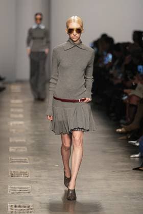 Milan, Italy: Milan, Milan Women s Fashion Week: Fall Winter 2025 26 - Women s Fashion, Fall Winter 2025 26 - Iceberg fashion show - catwalk in the photo: Model Milan Italy  - ZUMAp169 20250225_zea_p169_513 Copyright: xRiccardoxGIordanox