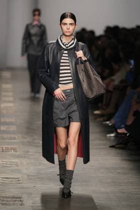 Milan, Italy: Milan, Milan Women s Fashion Week: Fall Winter 2025 26 - Women s Fashion, Fall Winter 2025 26 - Iceberg fashion show - catwalk in the photo: Model Milan Italy  - ZUMAp169 20250225_zea_p169_536 Copyright: xRiccardoxGIordanox