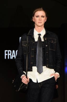 Milan,Italy FRACOMINA FW 2025-2026 at MFW Milan,Italy FRACOMINA FW 2025-2026 MFW In the photo:FRACOMINA show fashion show Milan  Copyright: xIPA ABACAx