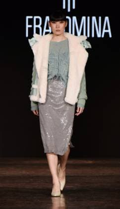 Milan,Italy FRACOMINA FW 2025-2026 MFW In the photo:FRACOMINA show fashion show  Copyright: xNickxZonnax xipa-agency.netx xNickxZonnax IPA_Agency_IPA54564515