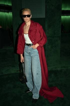 Milan, Milan Women s Fashion Week: Fall Winter 2025 - Women s Fashion, Fall Winter 2025.- Gucci fashion show - guests in the photo: Erika Linder  Copyright: xSimonaxChiocciax xipa-agency.netx xSimonaxChiocciax IPA_Agency_IPA54567038
