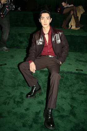 Milan, Milan Women s Fashion Week: Fall Winter 2025 - Women s Fashion, Fall Winter 2025.- Gucci fashion show - guests in the photo: Sean Xiao  Copyright: xSimonaxChiocciax xipa-agency.netx xSimonaxChiocciax IPA_Agency_IPA54567143