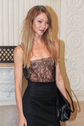 Milan, Milan Women s Fashion Week: Fall Winter 2025 26 - Women s Fashion, Fall Winter 2025 26.- Alberta Ferretti fashion show - guests - In the photo: Jessie Andrews  Copyright: xRiccardoxGIordanox xipa-agency.netx xRiccardoxGiordanox IPA_Agency_IPA54568471