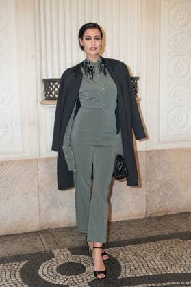 Milan, Italy: Milan, Milan Women s Fashion Week: Fall Winter 2025 26 - Women s Fashion, Fall Winter 2025 26.- Alberta Ferretti fashion show - guests - In the photo: Alice Sabatini Milan Italy  - ZUMAp169 20250225_zea_p169_718 Copyright: xRiccardoxGIordanox