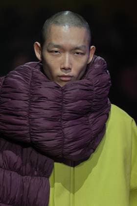 Milan, Milan Women s Fashion Week: Fall Winter 2025 26 - K—WAY runway show Milan, Milan Women s Fashion Week: Fall Winter 2025 26 - Women s Fashion, Fall Winter 2025 26 - K-Way fashion show - catwalk in the photo: Model MILAN Italy  Copyright: xIPA ABACAx