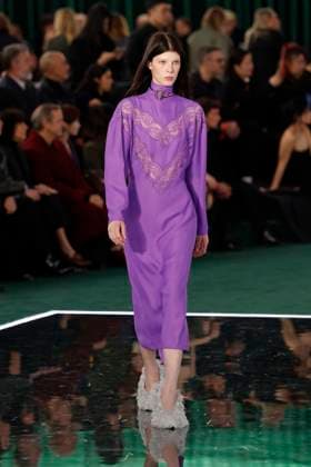 Gucci ready to wear fall winter 2025, Milan, February 2025. Gucci ready to wear fall winter 2025 runway at Milan fashion week, 25 February 2025., Credit:x Avalon London, UK  Copyright: xxx xAvalonx 0968818447