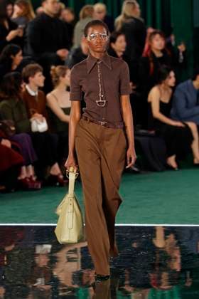 Gucci ready to wear fall winter 2025, Milan, February 2025. Gucci ready to wear fall winter 2025 runway at Milan fashion week, 25 February 2025., Credit:x Avalon London, UK  Copyright: xxx xAvalonx 0968818465