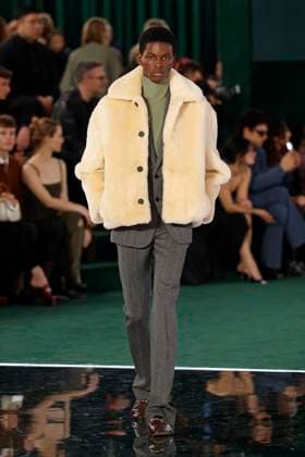 Gucci ready to wear fall winter 2025, Milan, February 2025. Gucci ready to wear fall winter 2025 runway at Milan fashion week, 25 February 2025., Credit:x Avalon London, UK  Copyright: xxx xAvalonx 0968818482