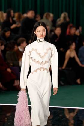 Gucci ready to wear fall winter 2025, Milan, February 2025. Gucci ready to wear fall winter 2025 runway at Milan fashion week, 25 February 2025., Credit:x Avalon London, UK  Copyright: xxx xAvalonx 0968818545