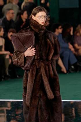 Gucci ready to wear fall winter 2025, Milan, February 2025. Gucci ready to wear fall winter 2025 runway at Milan fashion week, 25 February 2025., Credit:x Avalon London, UK  Copyright: xxx xAvalonx 0968818669