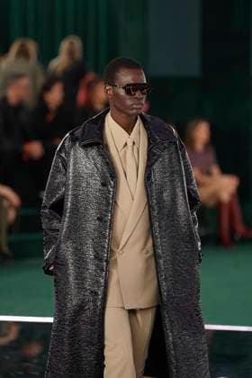 Gucci ready to wear fall winter 2025, Milan, February 2025. Gucci ready to wear fall winter 2025 runway at Milan fashion week, 25 February 2025., Credit:x Avalon London, UK  Copyright: xxx xAvalonx 0968818695