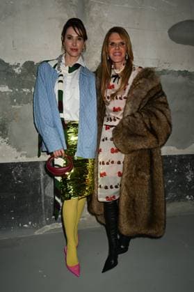 Milan, Italy: Milan, Milan Women s Fashion Week: Fall Winter 2025 - Women s Fashion, Fall Winter 2025.- N.21 fashion show - guests in the photo: Anna Dello Russo Milan Italy  - ZUMAp169 20250225_zea_p169_770 Copyright: xSimonaxChiocciax