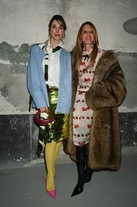 Milan, Italy: Milan, Milan Women s Fashion Week: Fall Winter 2025 - Women s Fashion, Fall Winter 2025.- N.21 fashion show - guests in the photo: Anna Dello Russo Milan Italy  - ZUMAp169 20250225_zea_p169_773 Copyright: xSimonaxChiocciax