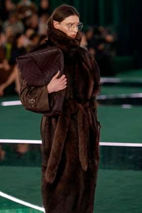 Gucci ready to wear fall winter 2025, Milan, February 2025. Gucci ready to wear fall winter 2025 runway at Milan fashion week, 25 February 2025., Credit:x Avalon London, UK  Copyright: xxx xAvalonx 0968818729