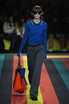 Milan, Milan Women s Fashion Week: Fall Winter 2025 26 - Women s Fashion, Fall Winter 2025 26 - K-Way fashion show - catwalk in the photo: Model  Copyright: xRiccardoxGIordanox xipa-agency.netx xModaxMilanox IPA_Agency_IPA54569332