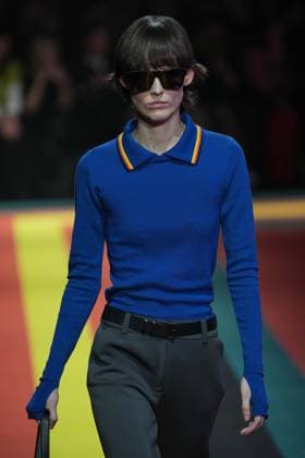 Milan, Milan Women s Fashion Week: Fall Winter 2025 26 - Women s Fashion, Fall Winter 2025 26 - K-Way fashion show - catwalk in the photo: Model  Copyright: xRiccardoxGIordanox xipa-agency.netx xModaxMilanox IPA_Agency_IPA54569338