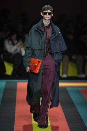Milan, Italy: Milan, Milan Women s Fashion Week: Fall Winter 2025 26 - Women s Fashion, Fall Winter 2025 26 - K-Way fashion show - catwalk in the photo: Model Milan Italy  - ZUMAp169 20250225_zea_p169_835 Copyright: xRiccardoxGIordanox