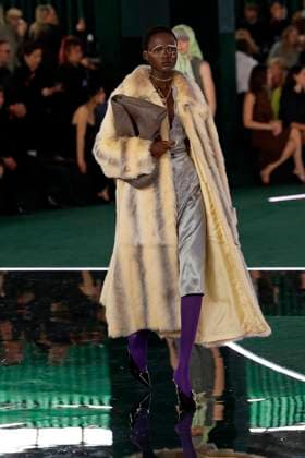 Gucci ready to wear fall winter 2025, Milan, February 2025. Gucci ready to wear fall winter 2025 runway at Milan fashion week, 25 February 2025., Credit:x Avalon London, UK  Copyright: xxx xAvalonx 0968819437