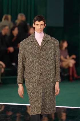 Gucci ready to wear fall winter 2025, Milan, February 2025. Gucci ready to wear fall winter 2025 runway at Milan fashion week, 25 February 2025., Credit:x Avalon London, UK  Copyright: xxx xAvalonx 0968819512