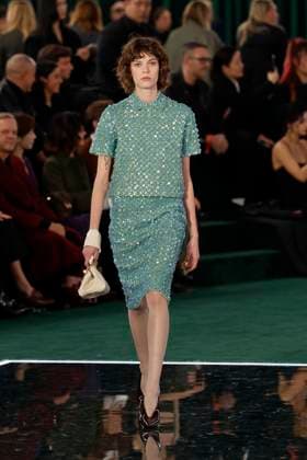 Gucci ready to wear fall winter 2025, Milan, February 2025. Gucci ready to wear fall winter 2025 runway at Milan fashion week, 25 February 2025., Credit:x Avalon London, UK  Copyright: xxx xAvalonx 0968820100