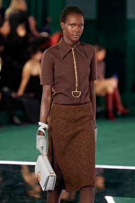 Gucci ready to wear fall winter 2025, Milan, February 2025. Gucci ready to wear fall winter 2025 runway at Milan fashion week, 25 February 2025., Credit:x Avalon London, UK  Copyright: xxx xAvalonx 0968820192
