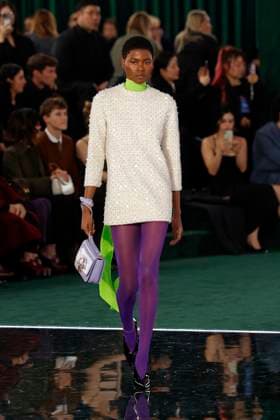 Gucci ready to wear fall winter 2025, Milan, February 2025. Gucci ready to wear fall winter 2025 runway at Milan fashion week, 25 February 2025., Credit:x Avalon London, UK  Copyright: xxx xAvalonx 0968820246