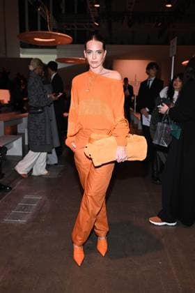 Milan, Milan Women s Fashion Week: Fall Winter 2025 26 - Women s Fashion, Fall Winter 2025 26.- ICEBERG fashion show - front row In the photo: Varinelli Virginia  Copyright: xRiccardoxGIordanox xipa-agency.netx xRiccardoxGiordanox IPA_Agency_IPA54571026