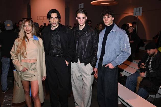 Milan, Milan Women s Fashion Week: Fall Winter 2025 26 - Women s Fashion, Fall Winter 2025 26.- ICEBERG fashion show - front row In the photo: Soleil Sorge  Copyright: xRiccardoxGIordanox xipa-agency.netx xRiccardoxGiordanox IPA_Agency_IPA54571126