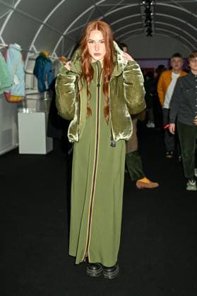 Milan, Milan Women s Fashion Week: Fall Winter 2025 - Women s Fashion, Fall Winter 2025.- K.WAY fashion show - guests in the photo: guest  Copyright: xSimonaxChiocciax xipa-agency.netx xSimonaxChiocciax IPA_Agency_IPA54572592