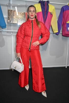 Milan, Milan Women s Fashion Week: Fall Winter 2025 - Women s Fashion, Fall Winter 2025.- K.WAY fashion show - guests in the photo: Solange  Copyright: xSimonaxChiocciax xipa-agency.netx xSimonaxChiocciax IPA_Agency_IPA54572616