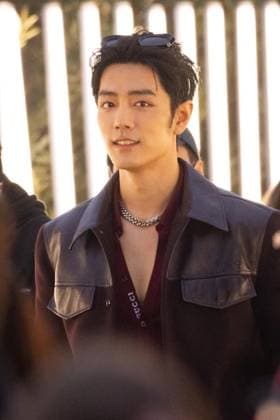 News - Gucci - Arrivals - Milan Fashion Week - Womenswear Fall Winter 2025 2026 Xiao Zhan is seen leaving the Gucci fashion show during the Milan Fashion Week - Womenswear Fall Winter 2025 2026 on February 25, 2025 in Milan, Italy. Photo: Cinzia Camela. MILAN Superstudio Maxi Italy Copyright: xCinziaxCamelax xLiveMediax LPN_1750617