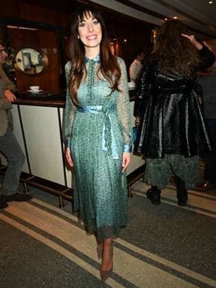 Milan, Milan Women s Fashion Week: Fall Winter 2025 - Luisa Beccaria fashion show - front row - In the photo: Alessandra Pirola Baietta  Copyright: xSimonaxChiocciax xipa-agency.netx xFotosickix IPA_Agency_IPA54599164