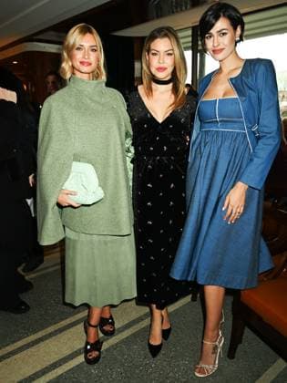 Milan, Milan Women s Fashion Week: Fall Winter 2025 - Luisa Beccaria Fashion Show - front row - In the photo: guest, costanza caracciolo. Alice Sabatini  Copyright: xSimonaxChiocciax xipa-agency.netx xFotosickix IPA_Agency_IPA54599280