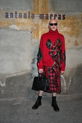 - Milan, Milan Women s Fashion Week: Fall Winter 2025 - Women s Fashion, Fall Winter 2025.- Antonio Marras fashion show - guests in the photo: guest MILAN Italy  Copyright: xIPA ABACAx