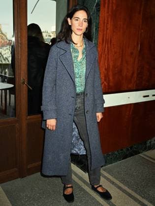 - Milan, Milan Women s Fashion Week: Fall Winter 2025 - Luisa Beccaria fashion show - front row - In the photo: Vera Arrivabene Milan Italy  Copyright: xIPA ABACAx