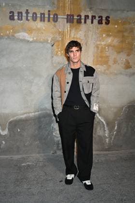 Milan, Italy: Milan, Milan Women s Fashion Week: Fall Winter 2025 - Women s Fashion, Fall Winter 2025.- Antonio Marras fashion show - guests in the photo: Andrea Faccio Milan Italy  - ZUMAp169 20250226_zea_p169_454 Copyright: xSimonaxChiocciax