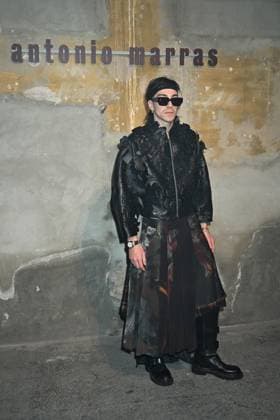 Milan, Italy: Milan, Milan Women s Fashion Week: Fall Winter 2025 - Women s Fashion, Fall Winter 2025.- Antonio Marras fashion show - guests in the photo: guest Milan Italy  - ZUMAp169 20250226_zea_p169_500 Copyright: xSimonaxChiocciax