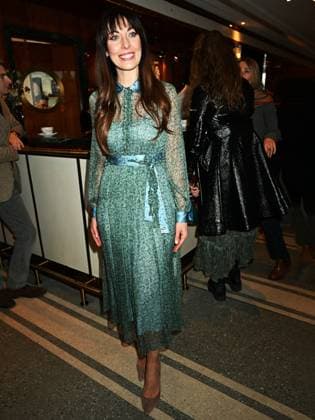 Milan, Italy: Milan, Milan Women s Fashion Week: Fall Winter 2025 - Luisa Beccaria fashion show - front row - In the photo: Alessandra Pirola Baietta Milan Italy  - ZUMAp169 20250226_zea_p169_505 Copyright: xSimonaxChiocciax