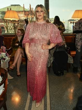 Milan, Italy: Milan, Milan Women s Fashion Week: Fall Winter 2025 - Luisa Beccaria fashion show - front row - In the photo: Katia Follesa Milan Italy  - ZUMAp169 20250226_zea_p169_514 Copyright: xSimonaxChiocciax
