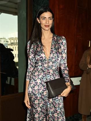Milan, Italy: Milan, Milan Women s Fashion Week: Fall Winter 2025 - Luisa Beccaria fashion show - front row - Pictured: Ilaria Cappon Milan Italy  - ZUMAp169 20250226_zea_p169_519 Copyright: xSimonaxChiocciax