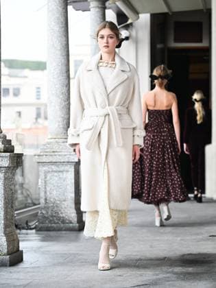 Rome: Milan, Milan Women s Fashion Week: Fall Winter 2025 26 - Luisa Beccaria Fashion Show - Catwalk Rome  - ZUMAp169 20250226_zea_p169_534 Copyright: xSimonaxChiocciax