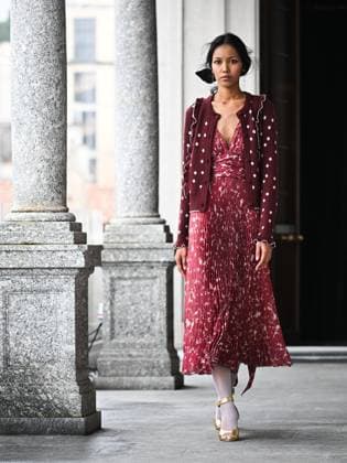 Milan, Milan Women s Fashion Week: Fall Winter 2025 26 - Luisa Beccaria Fashion Show - Catwalk  Copyright: xSimonaxChiocciax xipa-agency.netx xfotosickix IPA_Agency_IPA54601176
