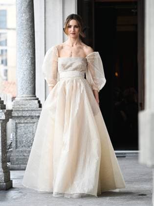 Milan, Milan Women s Fashion Week: Fall Winter 2025 26 - Luisa Beccaria Fashion Show - Catwalk  Copyright: xSimonaxChiocciax xipa-agency.netx xfotosickix IPA_Agency_IPA54601226