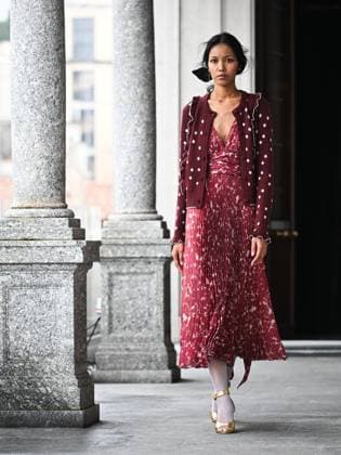 Rome: Milan, Milan Women s Fashion Week: Fall Winter 2025 26 - Luisa Beccaria Fashion Show - Catwalk Rome  - ZUMAp169 20250226_zea_p169_537 Copyright: xSimonaxChiocciax