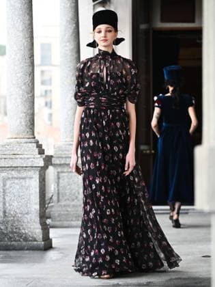 Milan, Milan Women s Fashion Week: Fall Winter 2025 26 - Luisa Beccaria Fashion Show - Catwalk  Copyright: xSimonaxChiocciax xipa-agency.netx xfotosickix IPA_Agency_IPA54601227