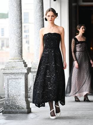 - Milan, Milan Women s Fashion Week: Fall Winter 2025 26 - Luisa Beccaria Fashion Show - Catwalk Rome  Copyright: xIPA ABACAx