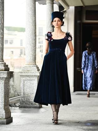 - Milan, Milan Women s Fashion Week: Fall Winter 2025 26 - Luisa Beccaria Fashion Show - Catwalk Rome  Copyright: xIPA ABACAx