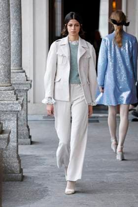 Luisa Beccaria Ready to wear fall winter 2025:26 MILAN February 2025 Luisa Beccaria Ready to wear fall winter 2025:26 MILAN February 2025, Credit:Zeppelin Avalon  Copyright: xZeppelinx xAvalonx 0969216032