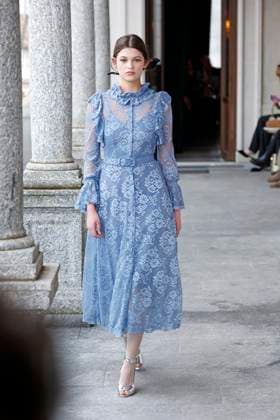 Luisa Beccaria Ready to wear fall winter 2025:26 MILAN February 2025 Luisa Beccaria Ready to wear fall winter 2025:26 MILAN February 2025, Credit:Zeppelin Avalon  Copyright: xZeppelinx xAvalonx 0969216088